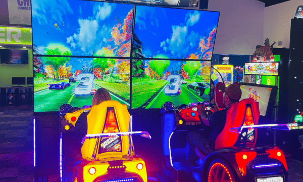 Fast and Furious racing arcade games with immersive screens