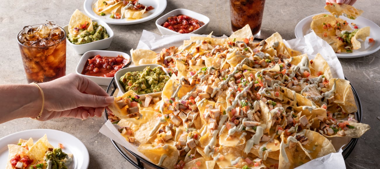 Outta Boundz Menu - Loaded Nachos